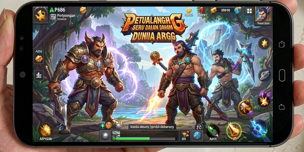 Gameplay epik ARPG dengan grafis yang memukau dan pertarungan seru.