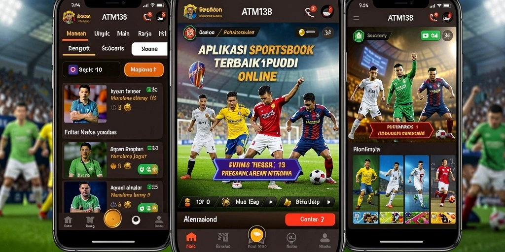 Screenshot utama ATM138 menampilkan antarmuka sportsbook yang menarik.
