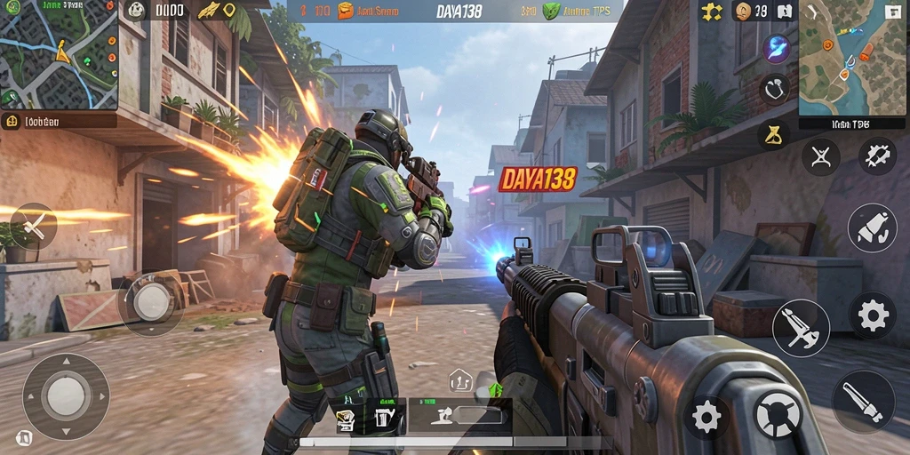 Tangkapan layar dari gameplay seru DAYA138 dengan aksi tembak-menembak yang mendebarkan.