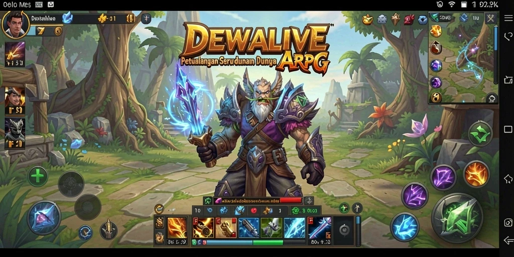 Gameplay seru dan mendebarkan di dunia <strong>DEWALIVE</strong>.