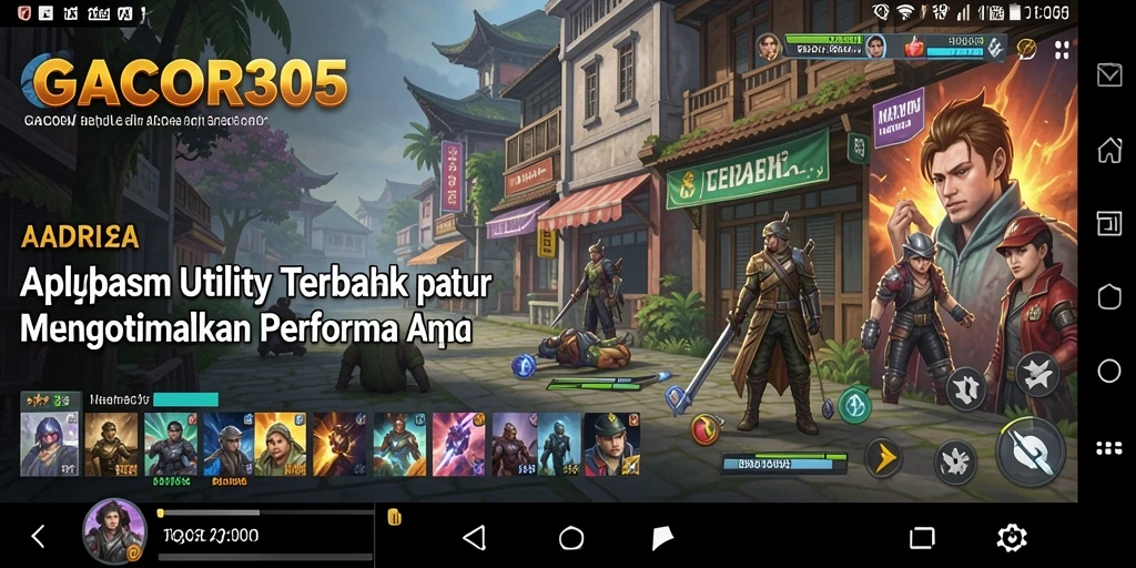Tampilan antarmuka GACOR305 yang intuitif untuk memaksimalkan Utility.