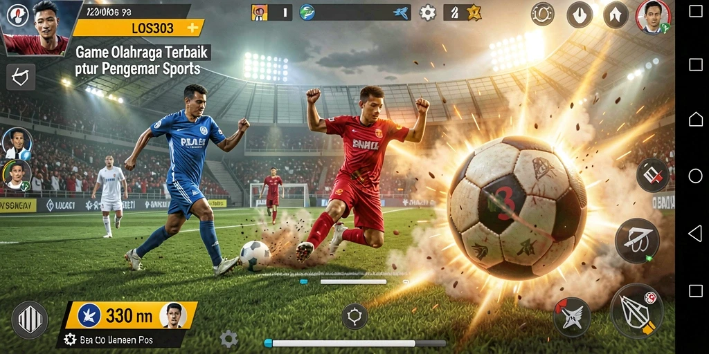 Tampilan gameplay LOS303 yang mendebarkan dalam berbagai cabang olahraga.