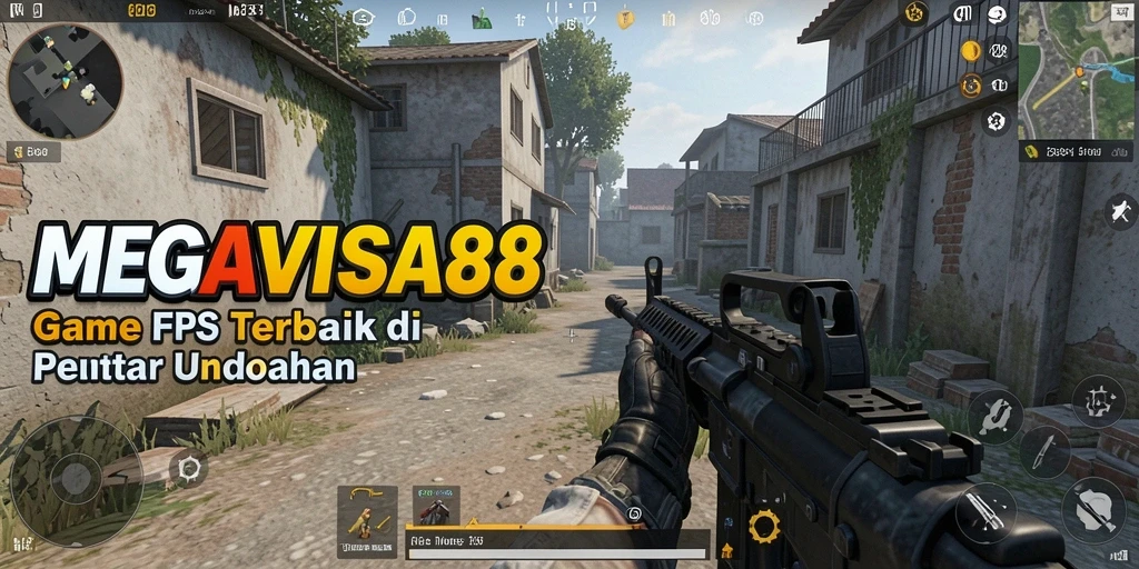 Tampilan seru aksi tembak-menembak dalam MEGAVISA88.