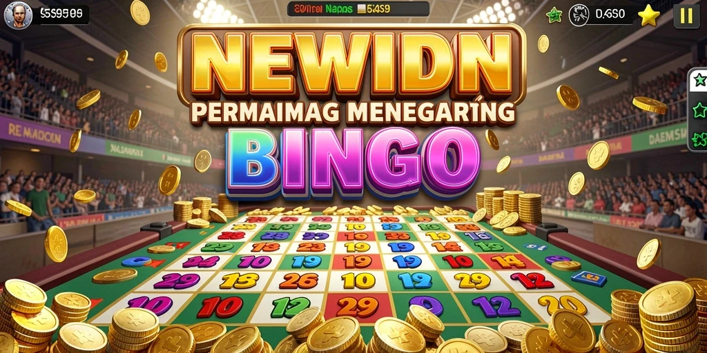 Screenshot gameplay NEWIDN menampilkan aksi seru permainan Bingo.