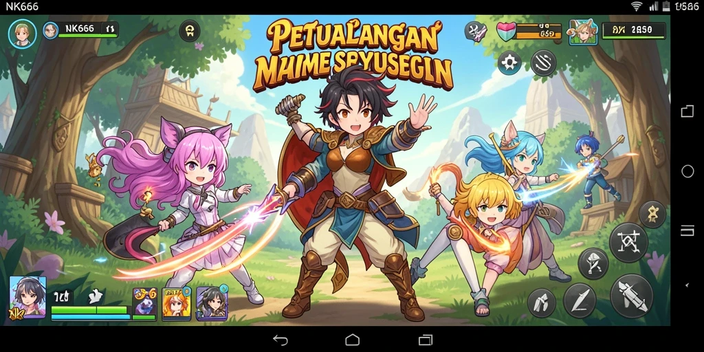 Tampilan gameplay NK666 yang menarik dan penuh aksi.