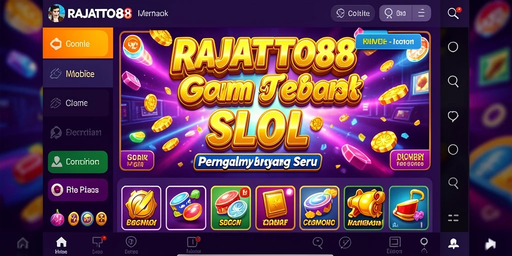 Tampilan menarik dari gameplay RAJATOTO88 yang mengasyikkan.