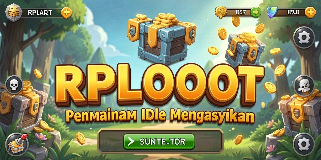 Tampilan gameplay RPLOOT yang menarik dan penuh warna.