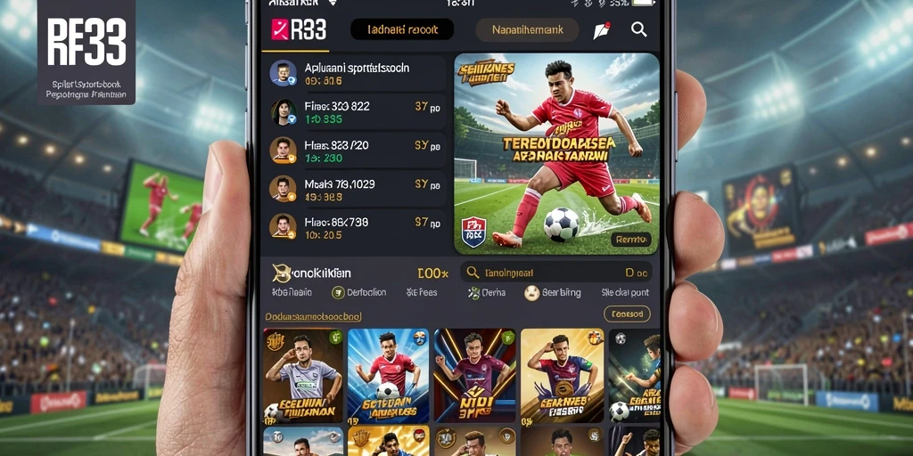Tampilan gameplay Sportsbook RR33 yang menarik dan interaktif.