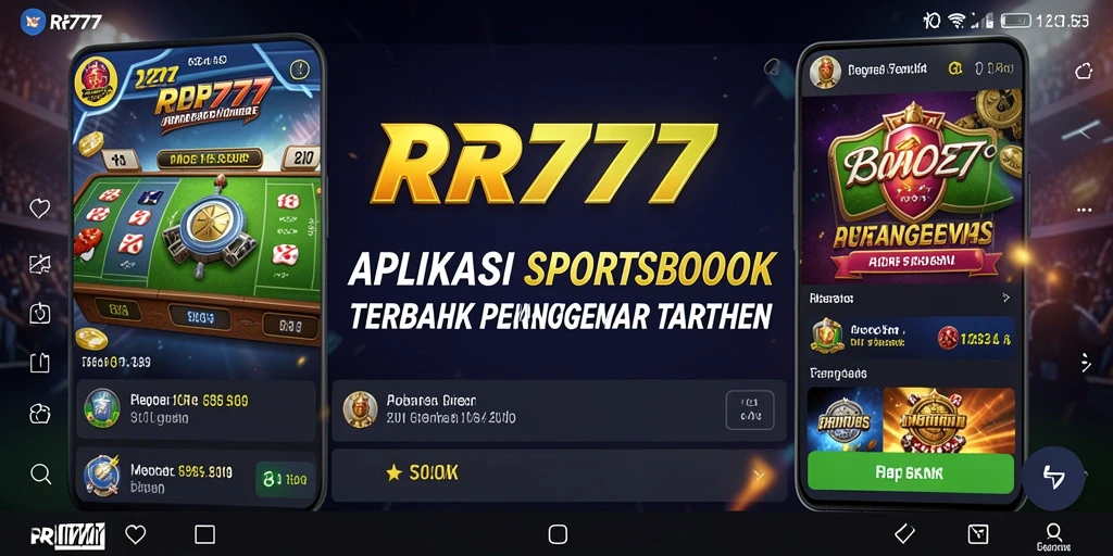 Tampilan permainan Sportsbook yang menarik dan interaktif di RR777.