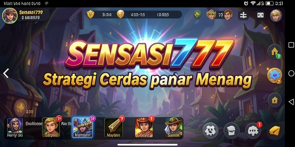Tampilan menawan dari gameplay SENSASI777 dengan strategi mendalam.