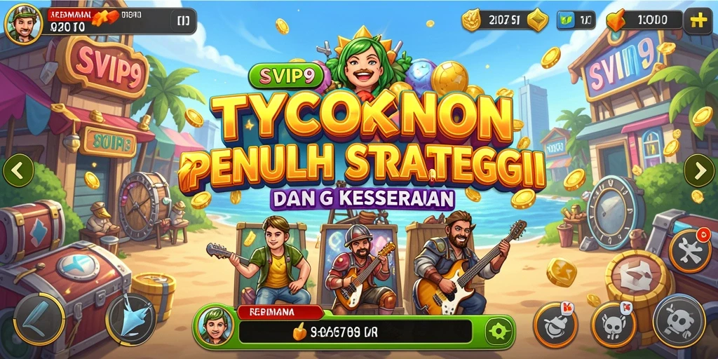 Tampilan gameplay SVIP9 yang menarik dan menantang para pemain Tycoon.